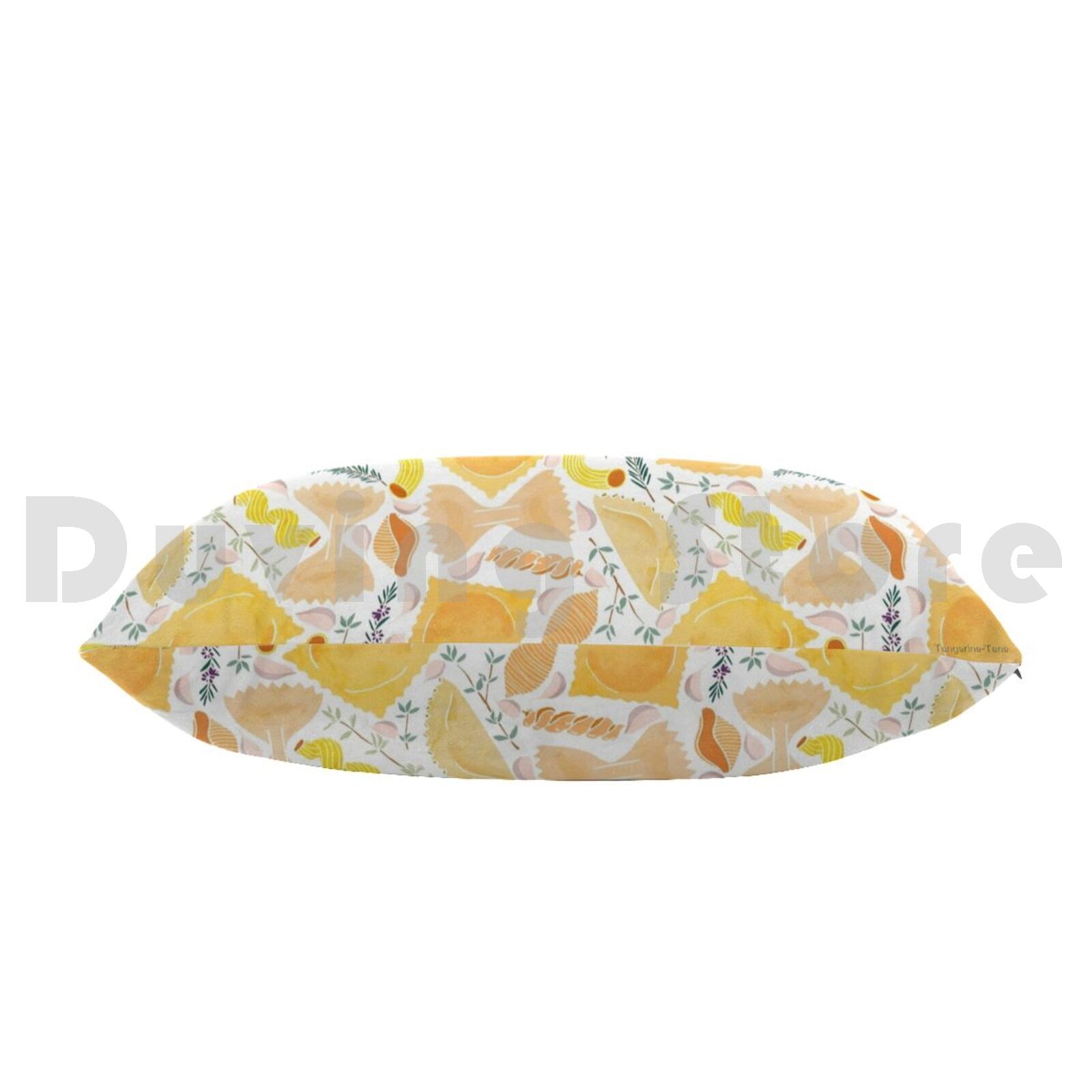 Pasta Pattern On White Pillow  - Home Cooking On review and price