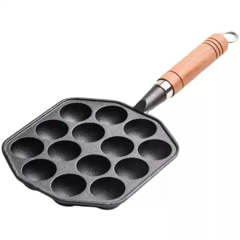 Cast Iron Non-Stick Egg Pan (U - Takoyaki Pan Cast review and price