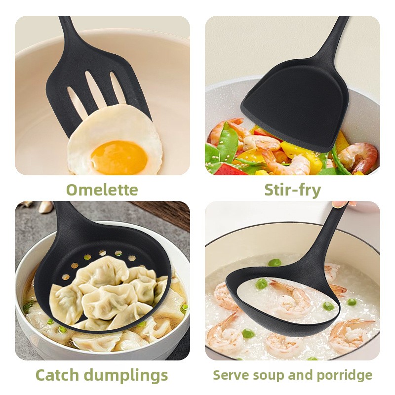 Silicone Chinese Wok Spatula L - Home Cooking In Chinese review and price