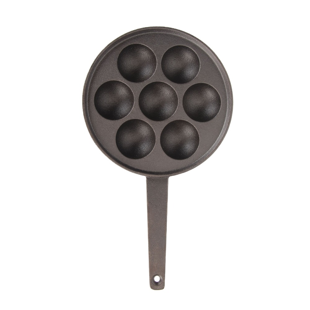 Cast Iron Takoyaki Pan 2.17in  - Takoyaki Pan Cast review and price