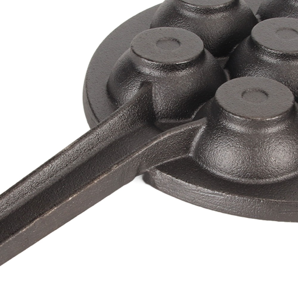 Cast Iron Takoyaki Pan 2.17in  - Takoyaki Pan Cast review and price
