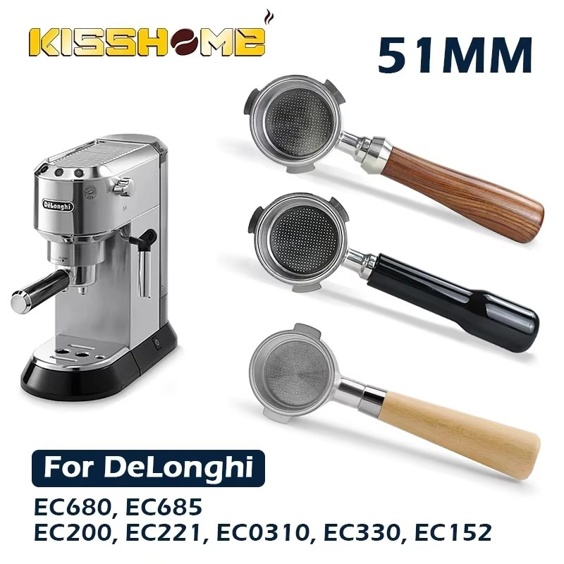Coffee Bottomless Portafilter  - Delonghi Espresso Magnifica review and price