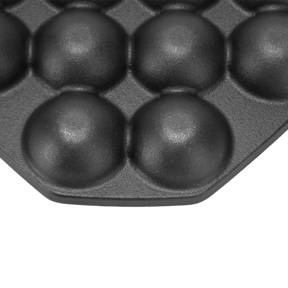 Cast Iron Egg Puff Frying Pan  - Takoyaki Pan Cast review and price