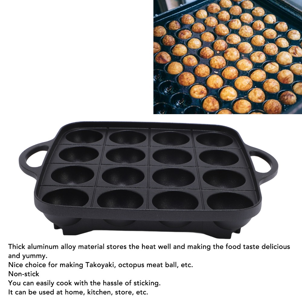 Versatile Black Takoyaki Pan C - Takoyaki Pan Cast review and price