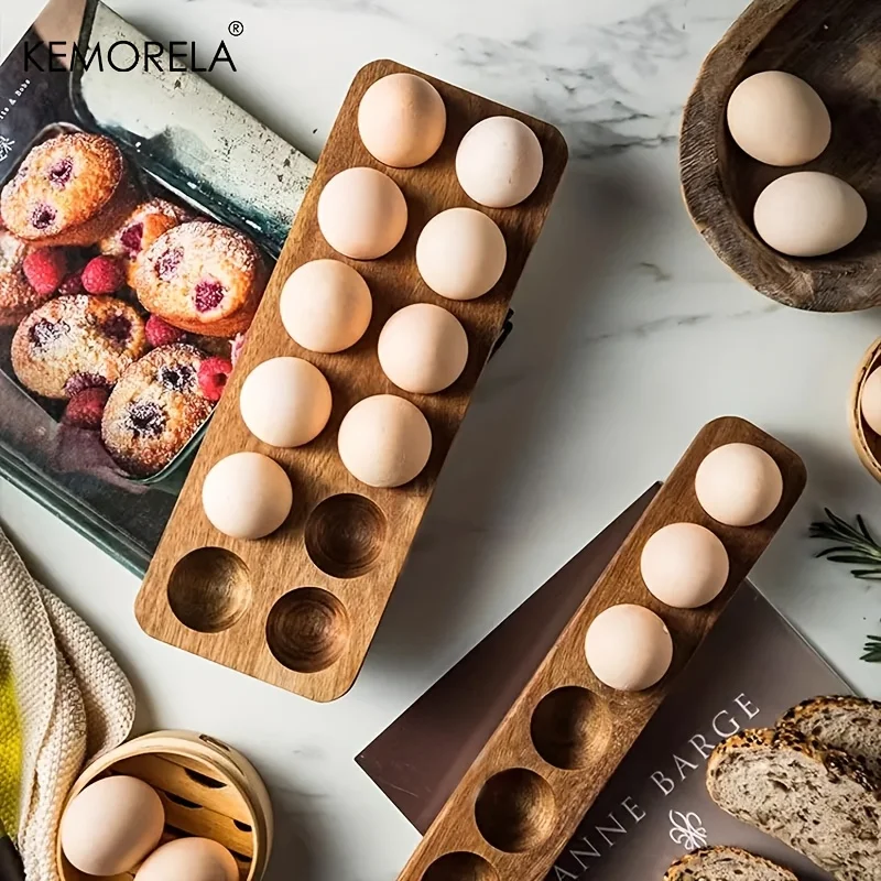 KEMORELA 1PCS Modern Wooden Eg - Home Cooking Recipes review and price