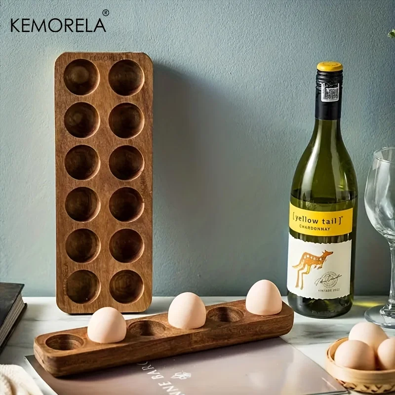 KEMORELA 1PCS Modern Wooden Eg - Home Cooking Recipes review and price