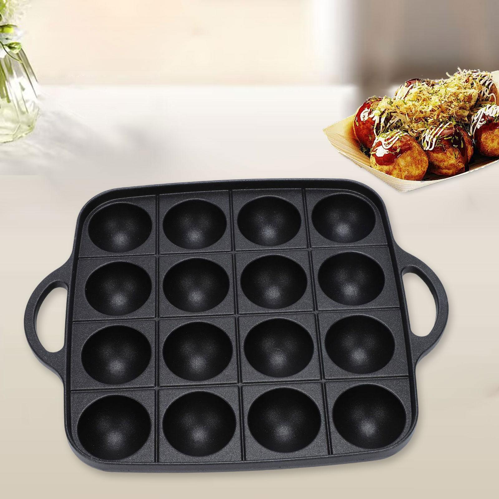 Takoyaki Grill Pan Easy to Cle - Takoyaki Pan Cast review and price