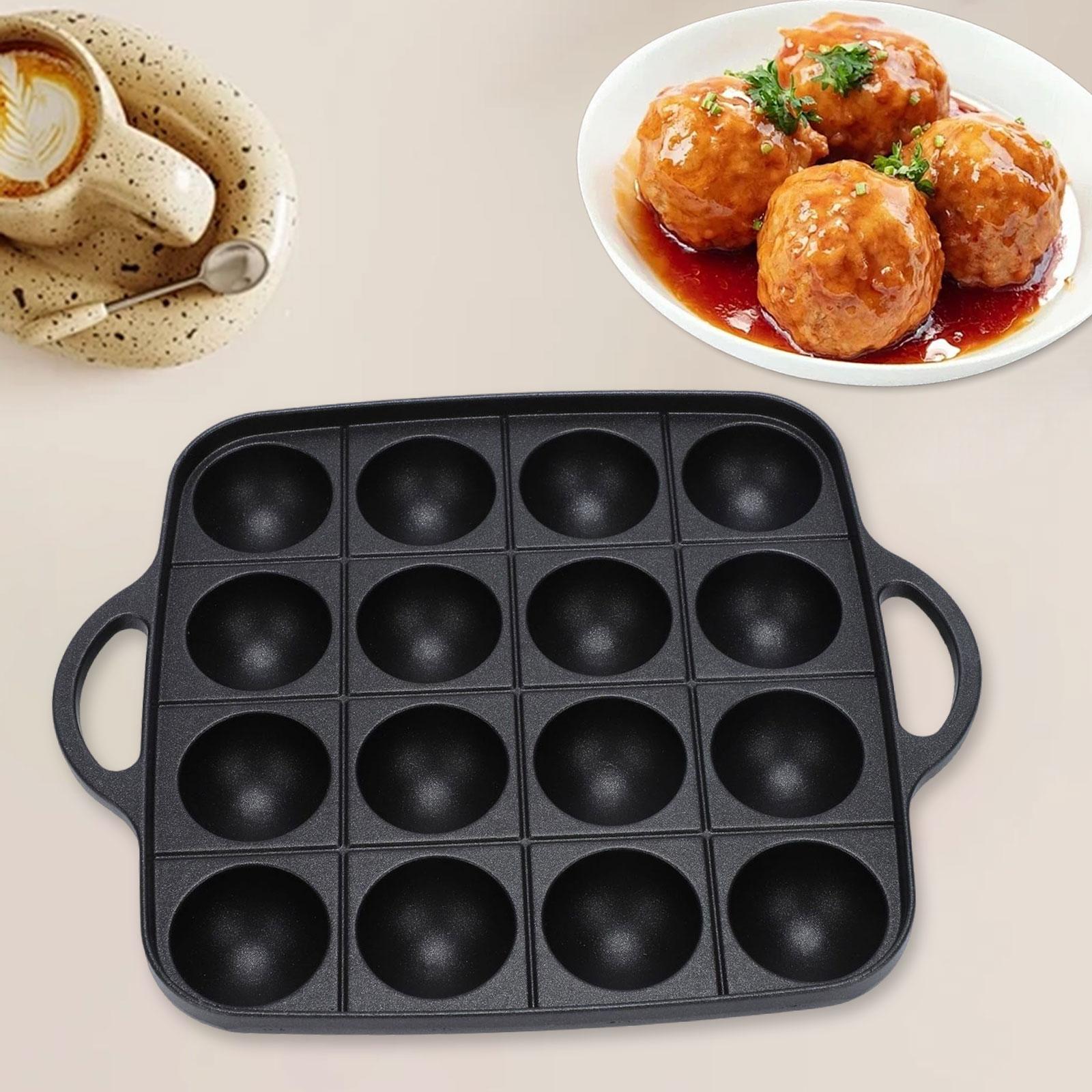 Takoyaki Grill Pan Easy to Cle - Takoyaki Pan Cast review and price