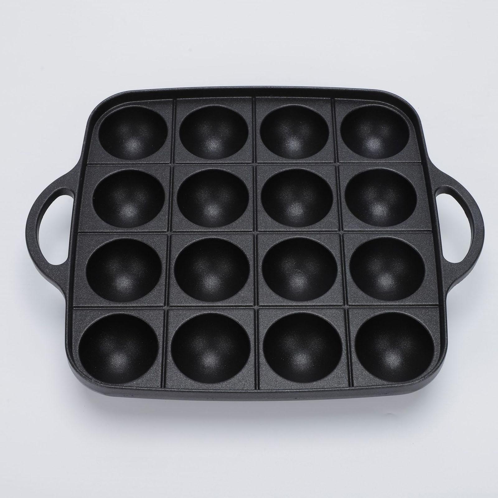 Takoyaki Grill Pan Easy to Cle - Takoyaki Pan Cast review and price