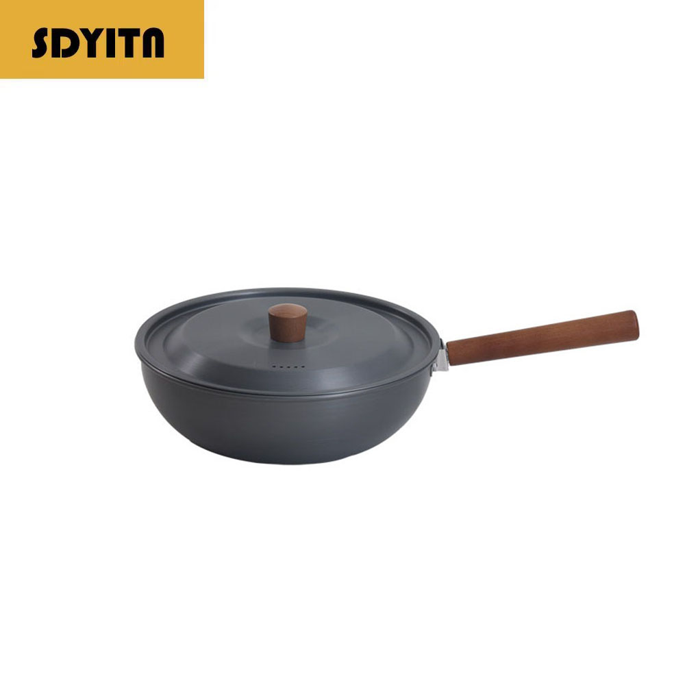 Outdoor Aluminum Alloy Wok Wit - Home Cooking In Chinese review and price