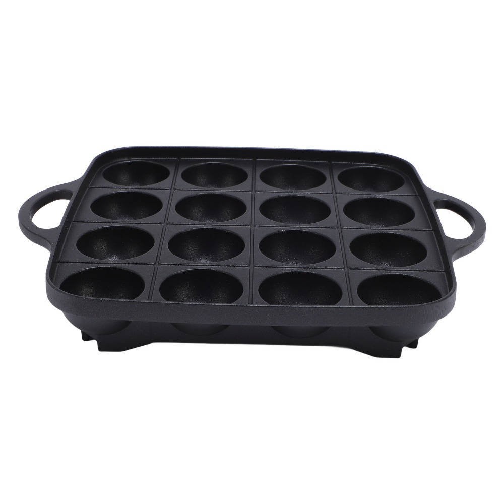 New Black Takoyaki Pan Cast Al - Takoyaki Pan Cast review and price